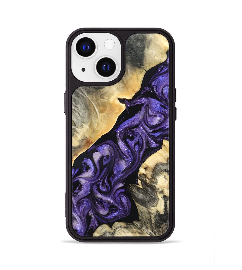 iPhone 13 Wood Phone Case - Maud (Purple, 820556)