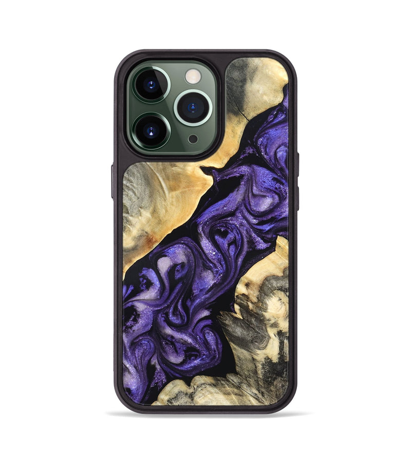 iPhone 13 Pro Wood Phone Case - Maud (Purple, 820556)