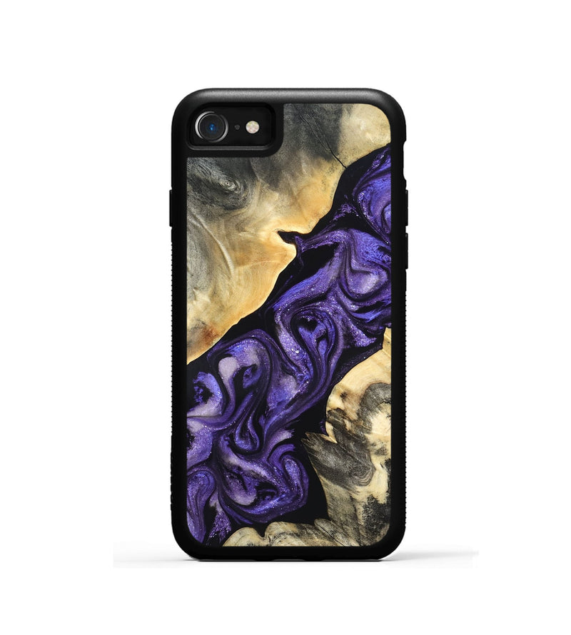 iPhone SE Wood Phone Case - Maud (Purple, 820556)