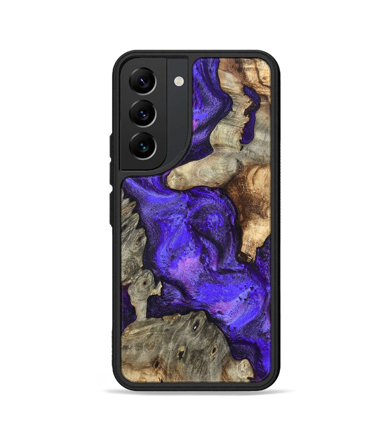 Galaxy S22 Wood Phone Case - Chaya (Purple, 820557)