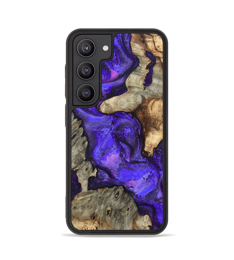 Galaxy S23 Wood Phone Case - Chaya (Purple, 820557)