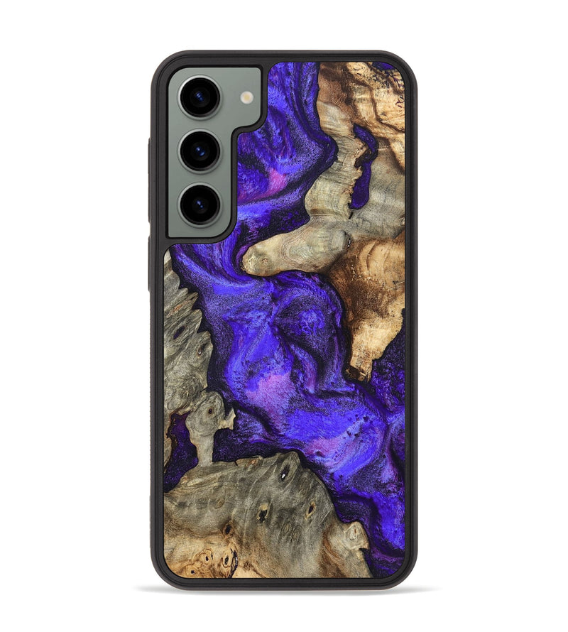 Galaxy S23 Plus Wood Phone Case - Chaya (Purple, 820557)