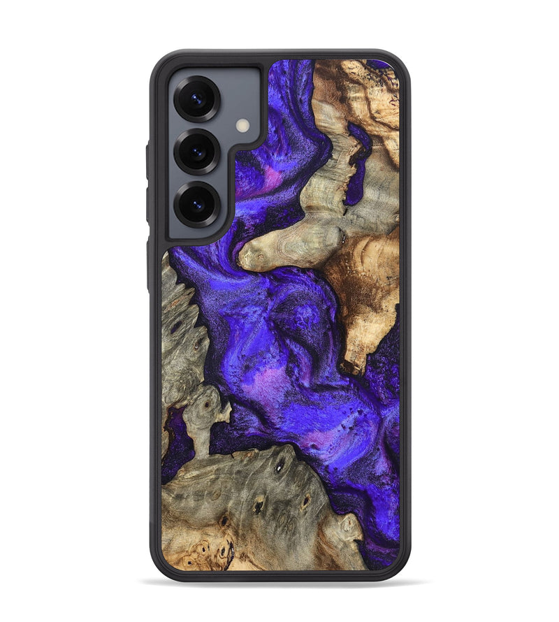 Galaxy S25 Plus Wood Phone Case - Chaya (Purple, 820557)