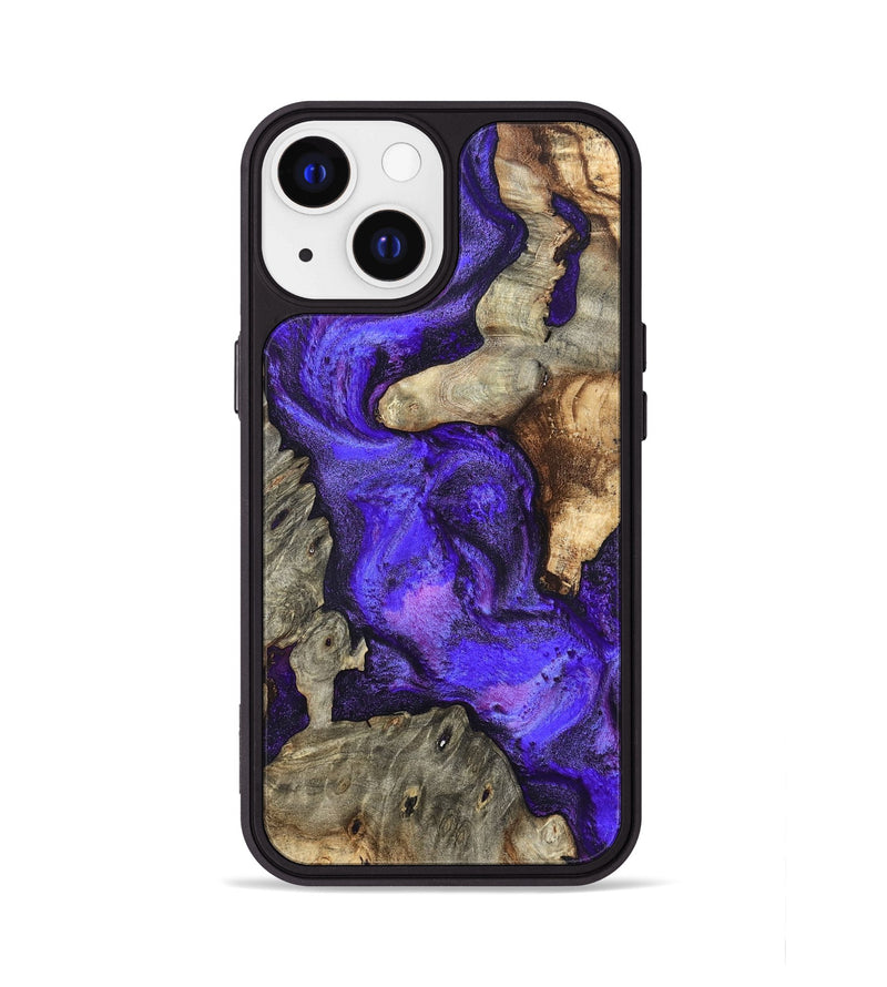 iPhone 13 Wood Phone Case - Chaya (Purple, 820557)