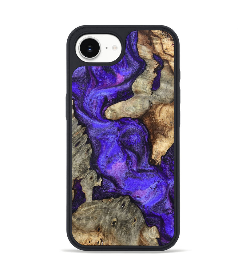 iPhone 16e Wood Phone Case - Chaya (Purple, 820557)