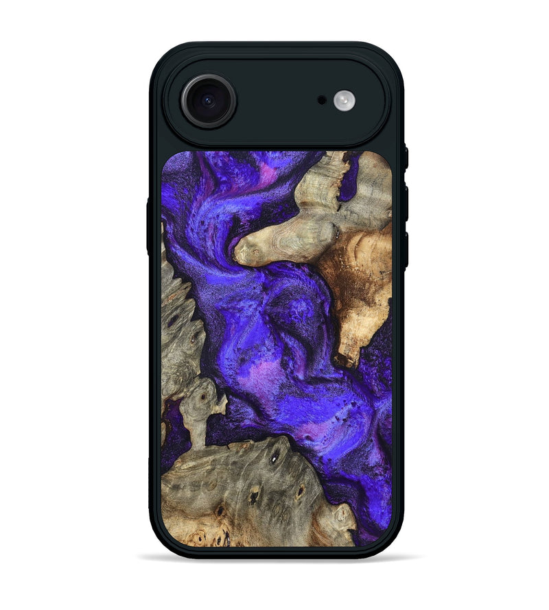 iPhone 17 Air Wood Phone Case - Chaya (Purple, 820557)