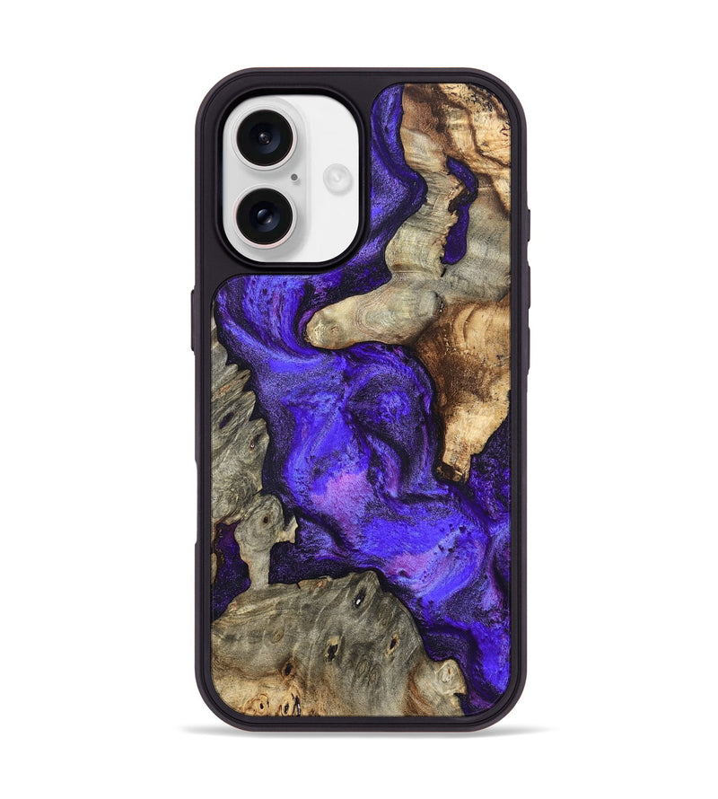 iPhone 17 Wood Phone Case - Chaya (Purple, 820557)