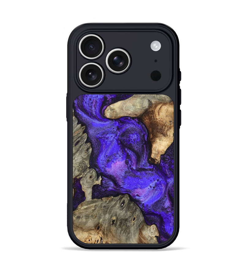 iPhone 17 Pro Wood Phone Case - Chaya (Purple, 820557)
