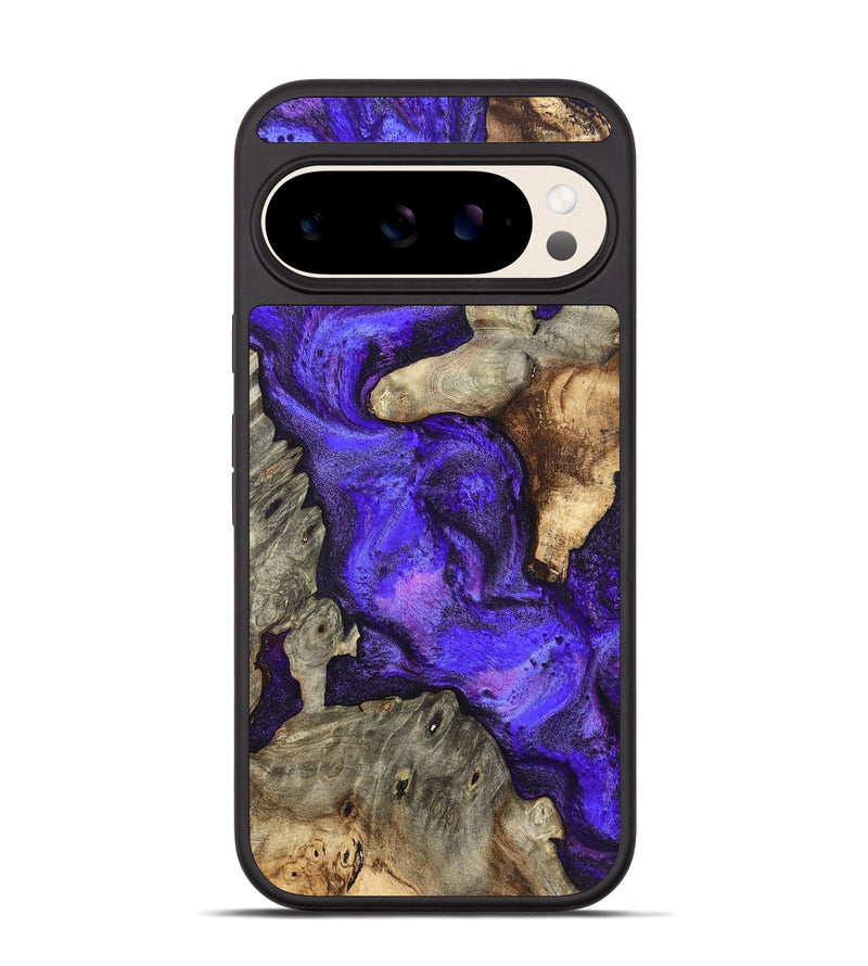 Pixel 10 Wood Phone Case - Chaya (Purple, 820557)