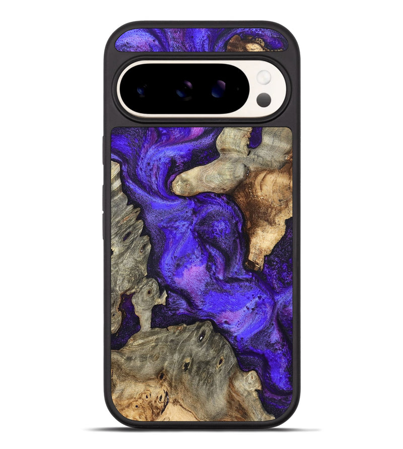Pixel 9 Pro XL Wood Phone Case - Chaya (Purple, 820557)