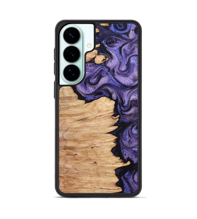 Galaxy S26 Plus Wood Phone Case - Abagail (Purple, 820558)