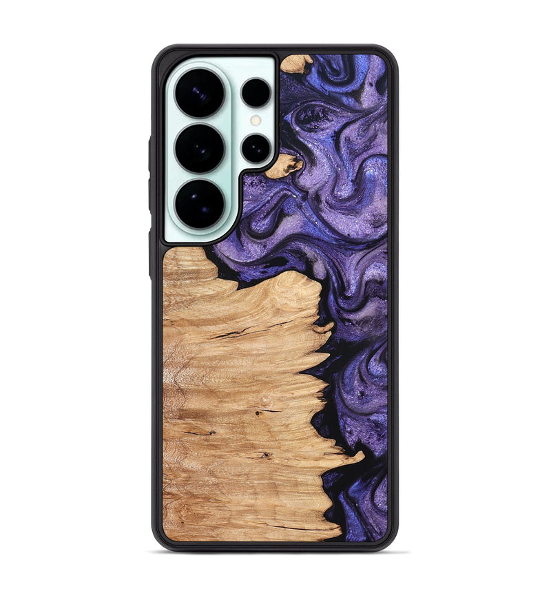 Galaxy S26 Ultra Wood Phone Case - Abagail (Purple, 820558)