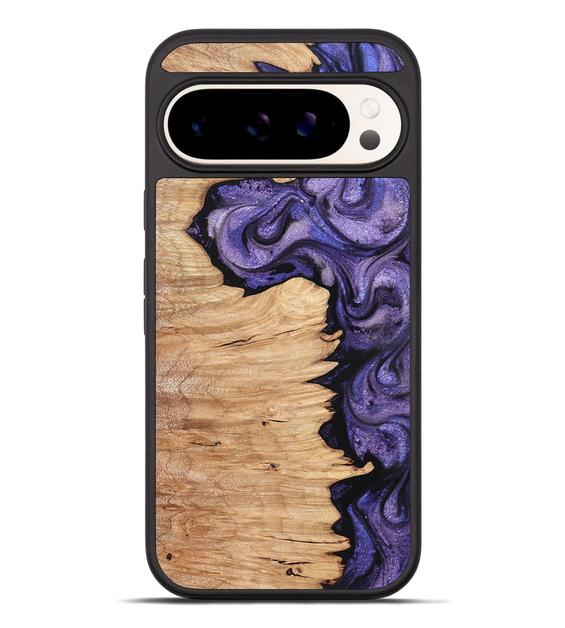 Pixel 10 Pro XL Wood Phone Case - Abagail (Purple, 820558)