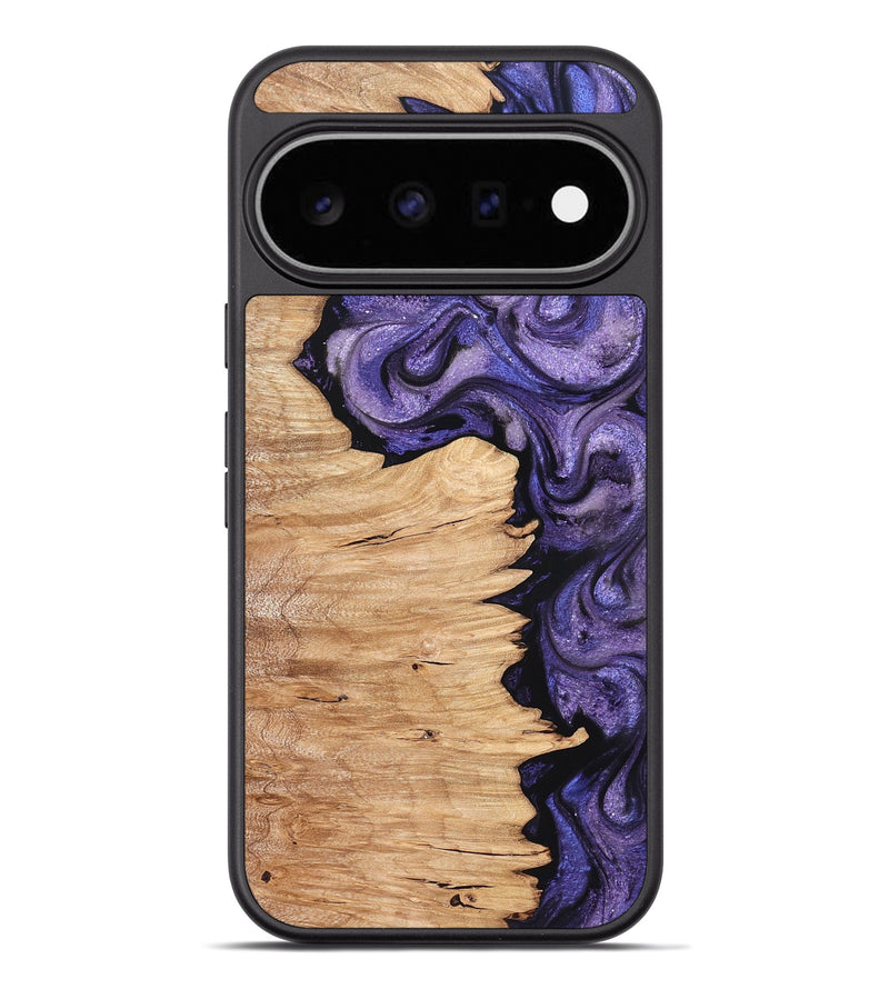 Pixel 11 Pro XL Wood Phone Case - Abagail (Purple, 820558)