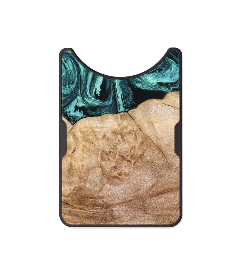 Alloy Wood Wallet - Burton (Green, 820559)