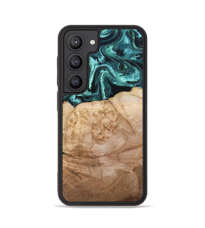 Galaxy S23 Wood Phone Case - Burton (Green, 820559)