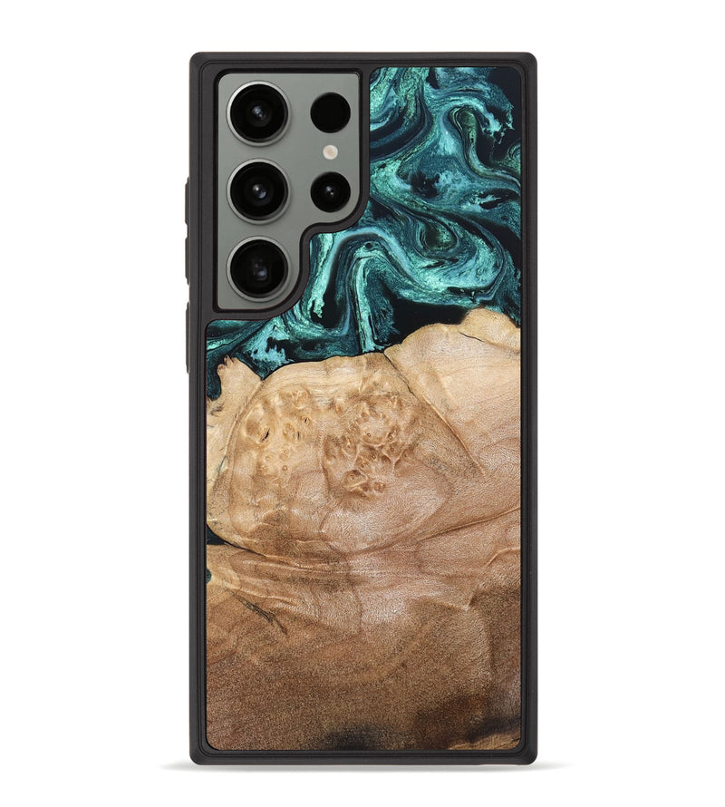 Galaxy S23 Ultra Wood Phone Case - Burton (Green, 820559)