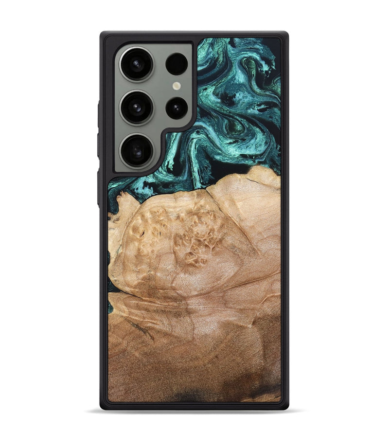 Galaxy S24 Ultra Wood Phone Case - Burton (Green, 820559)