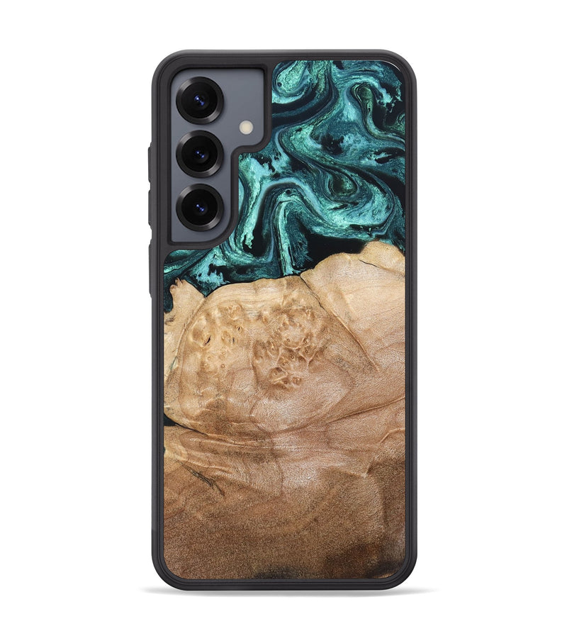 Galaxy S25 Plus Wood Phone Case - Burton (Green, 820559)