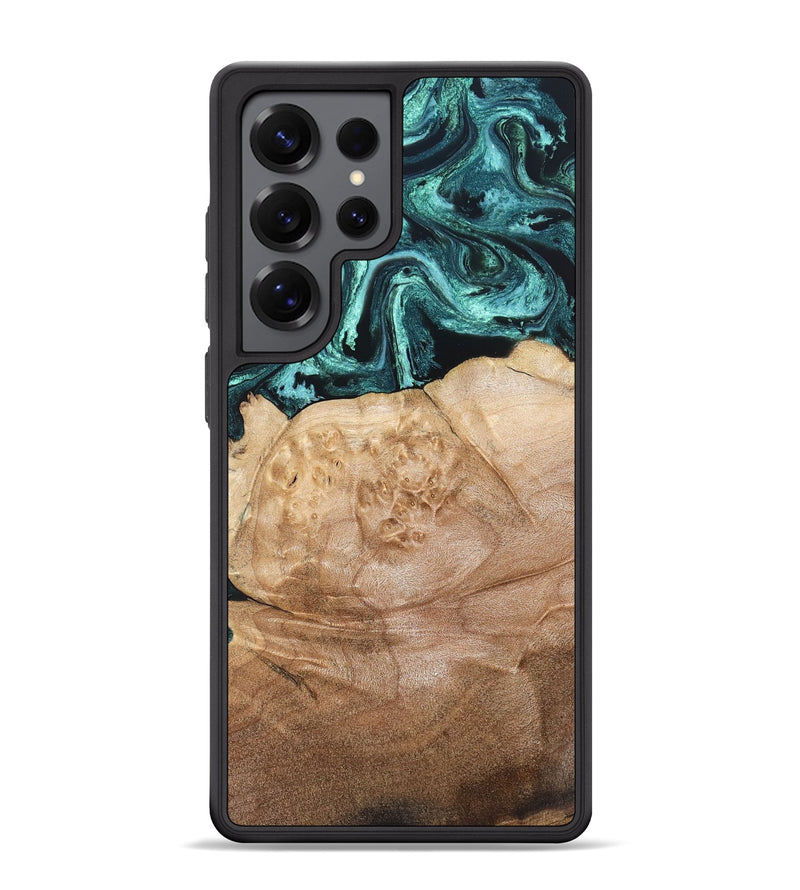 Galaxy S25 Ultra Wood Phone Case - Burton (Green, 820559)
