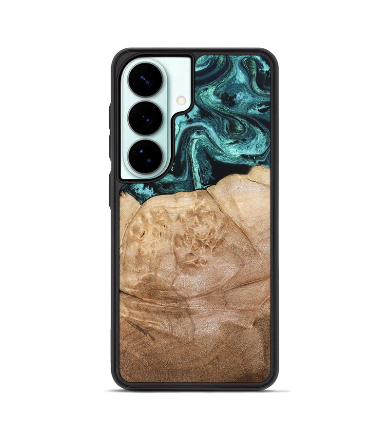 Galaxy S26 Wood Phone Case - Burton (Green, 820559)