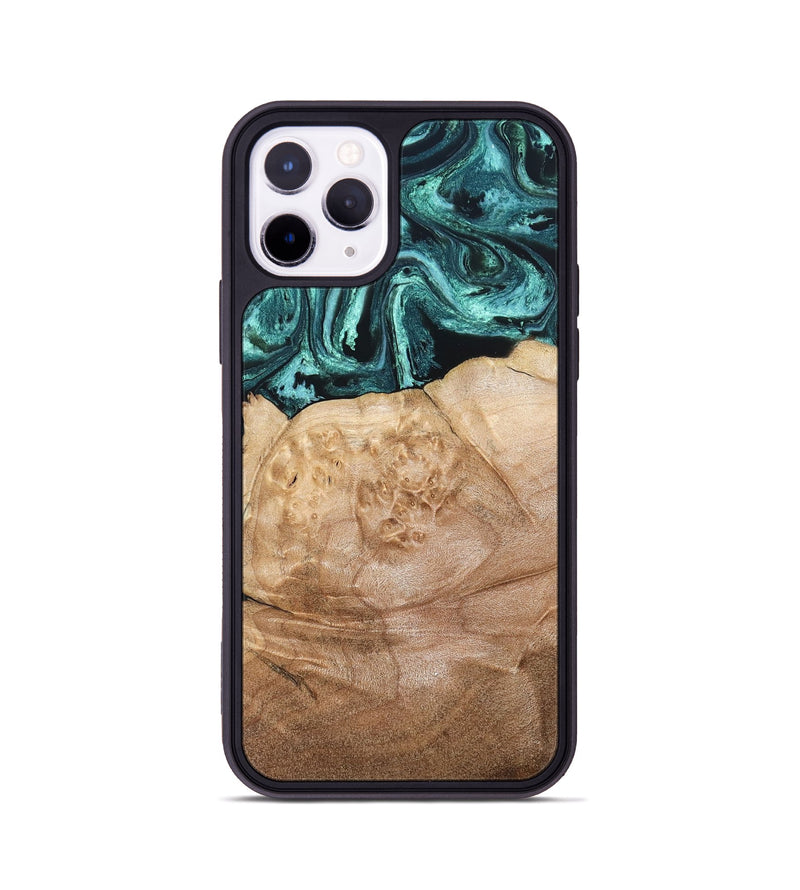 iPhone 11 Pro Wood Phone Case - Burton (Green, 820559)