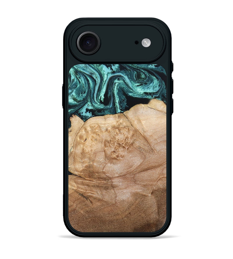 iPhone 17 Air Wood Phone Case - Burton (Green, 820559)