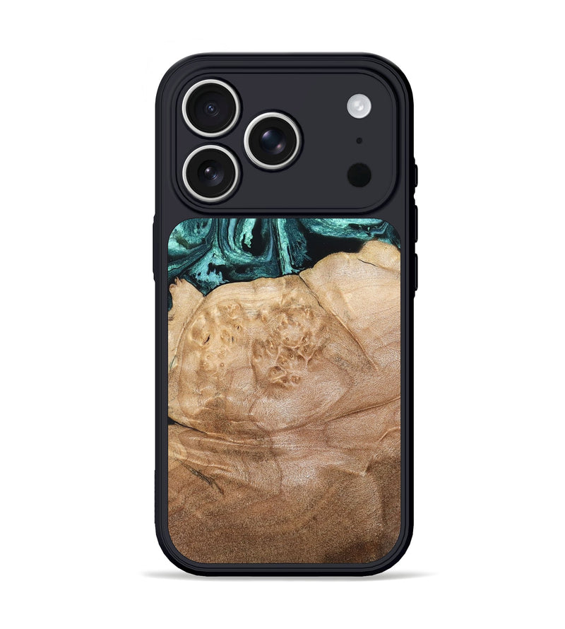 iPhone 17 Pro Wood Phone Case - Burton (Green, 820559)