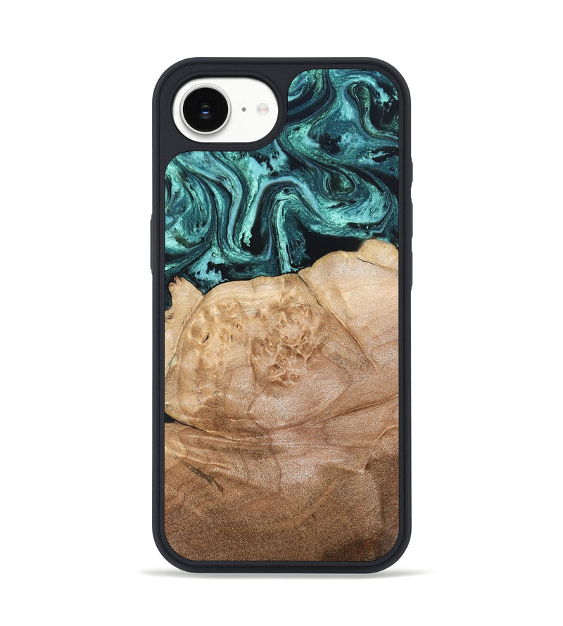 iPhone 17e Wood Phone Case - Burton (Green, 820559)