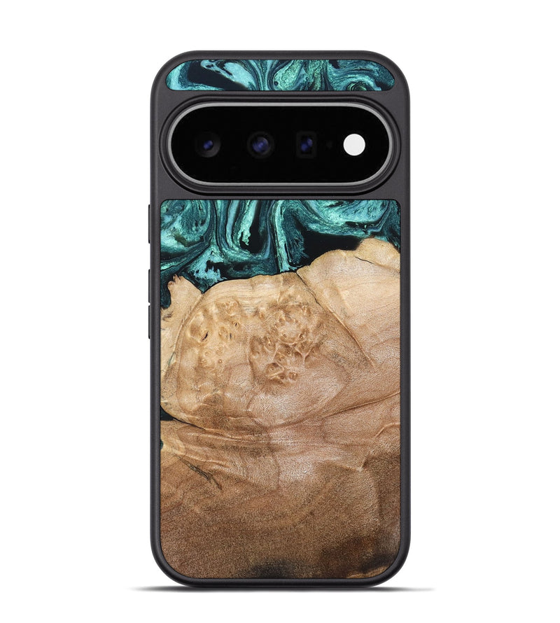 Pixel 11 Pro Wood Phone Case - Burton (Green, 820559)