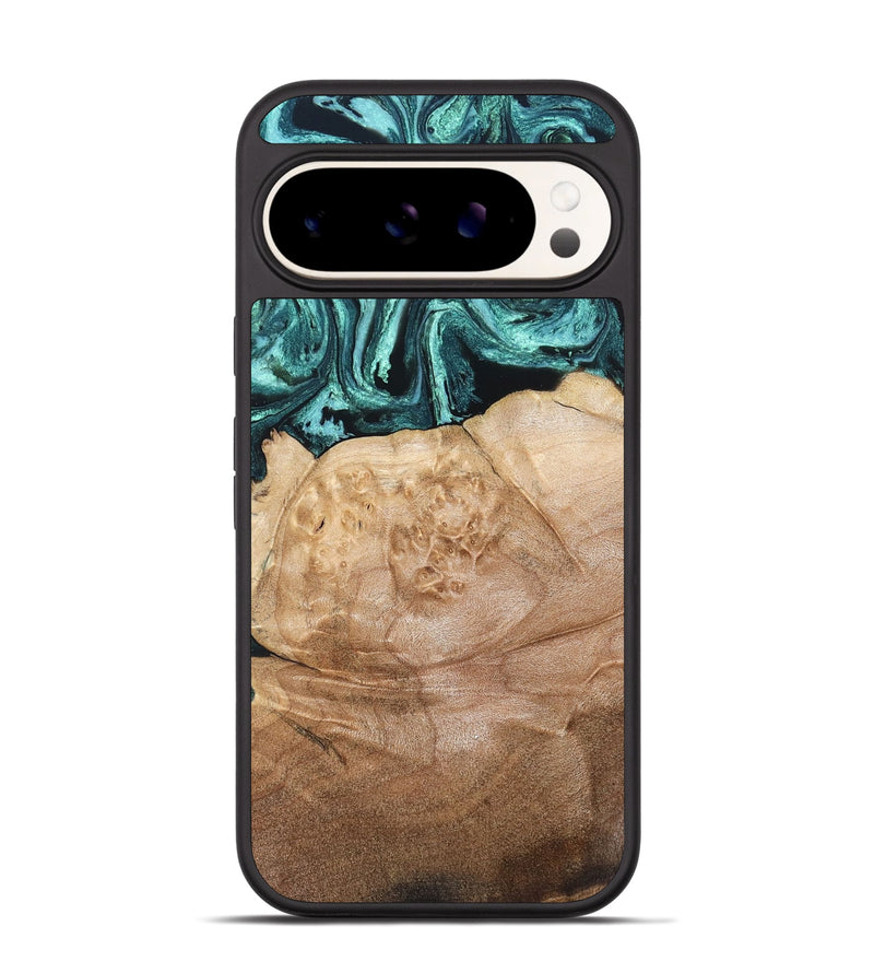 Pixel 9 Wood Phone Case - Burton (Green, 820559)