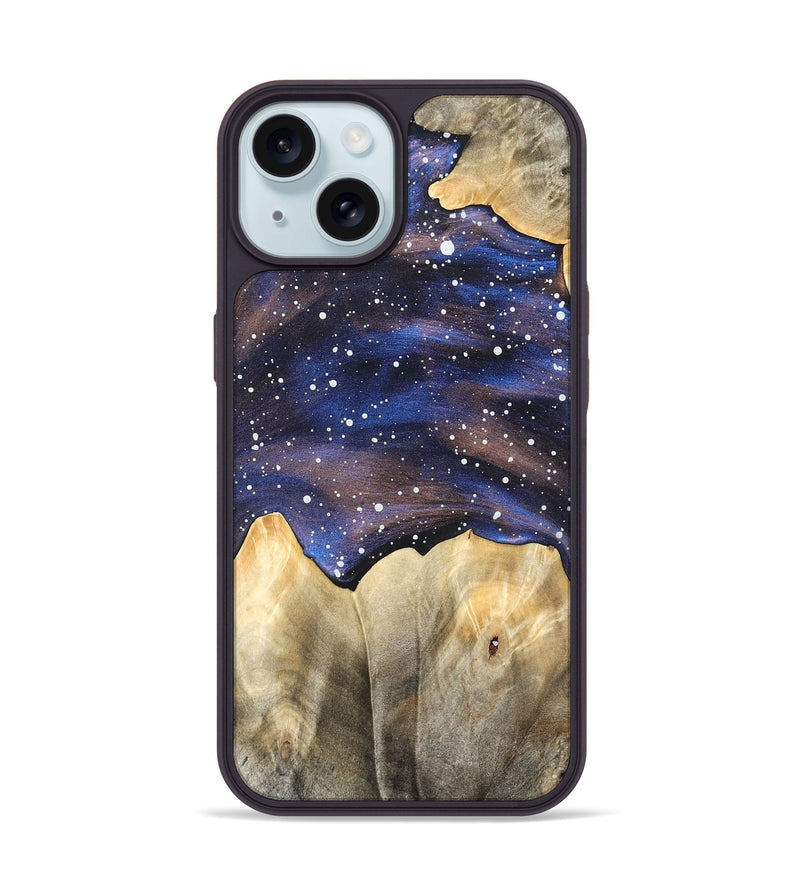 iPhone 15 Wood Phone Case - Aron (Cosmos, 820580)