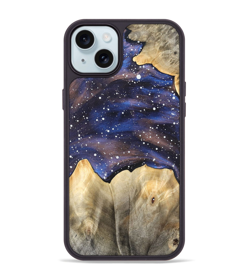 iPhone 15 Plus Wood Phone Case - Aron (Cosmos, 820580)