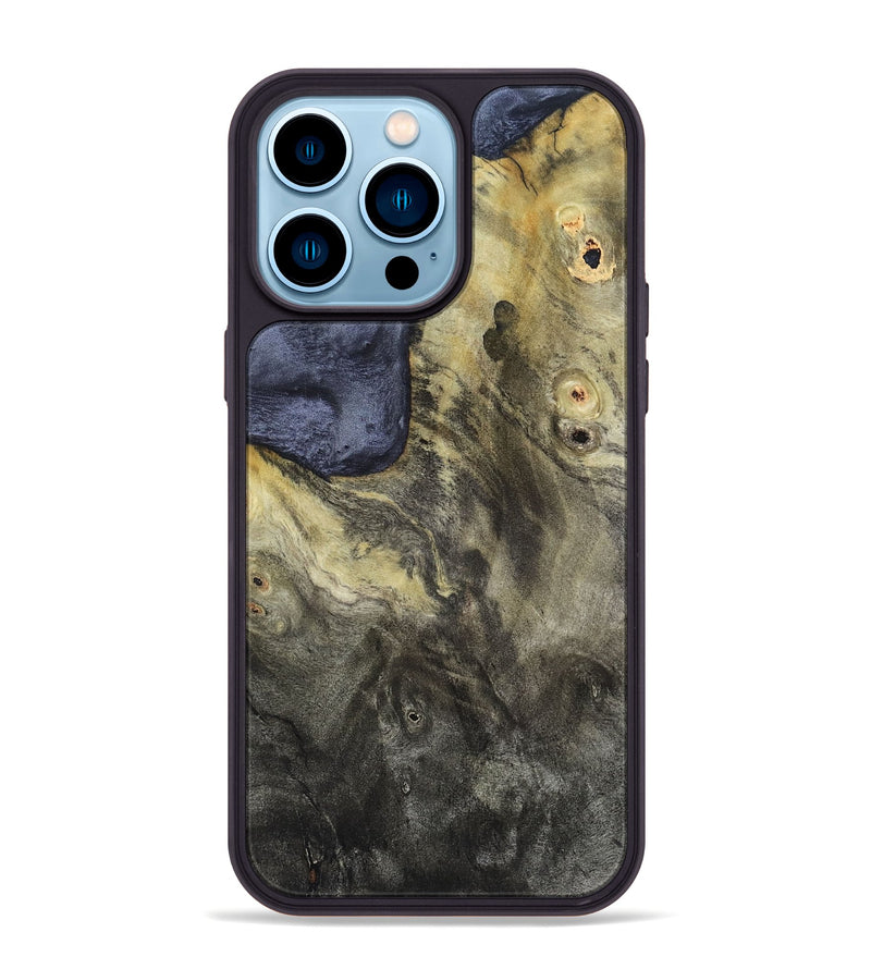 iPhone 14 Pro Max Wood Phone Case - Rene (Wood Burl, 820585)