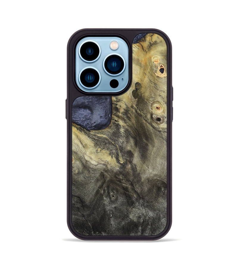 iPhone 14 Pro Wood Phone Case - Rene (Wood Burl, 820585)