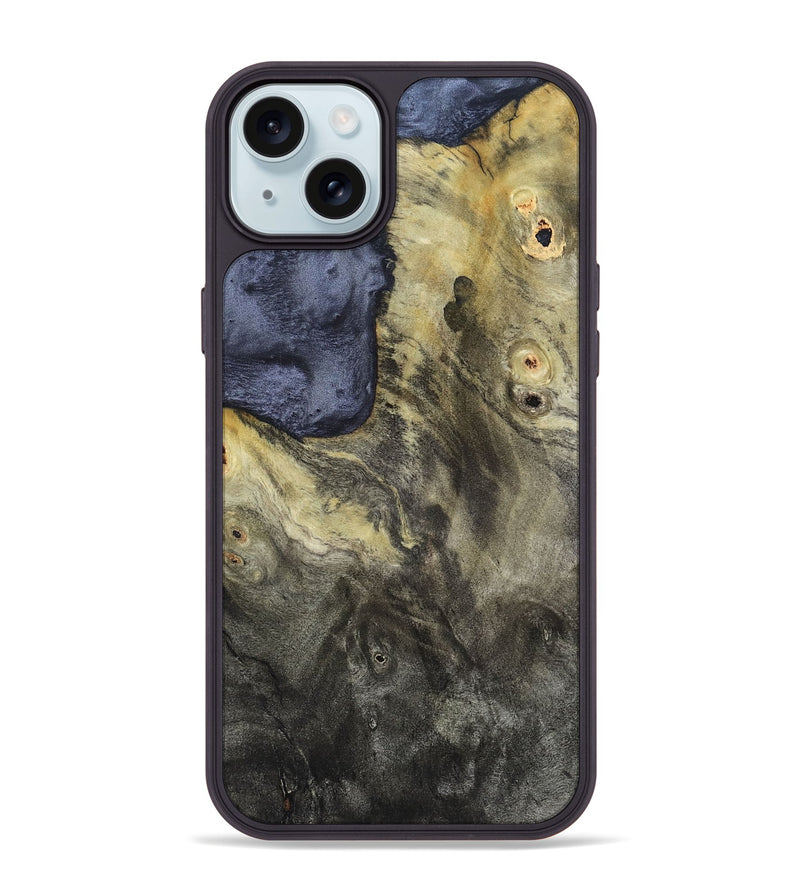 iPhone 15 Plus Wood Phone Case - Rene (Wood Burl, 820585)