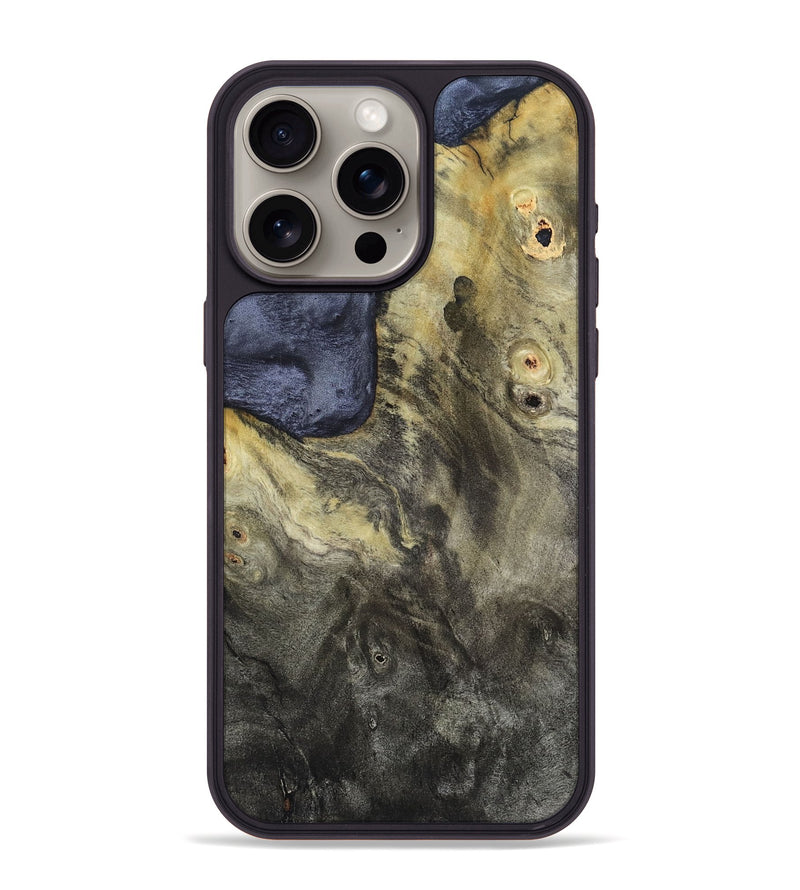 iPhone 15 Pro Max Wood Phone Case - Rene (Wood Burl, 820585)