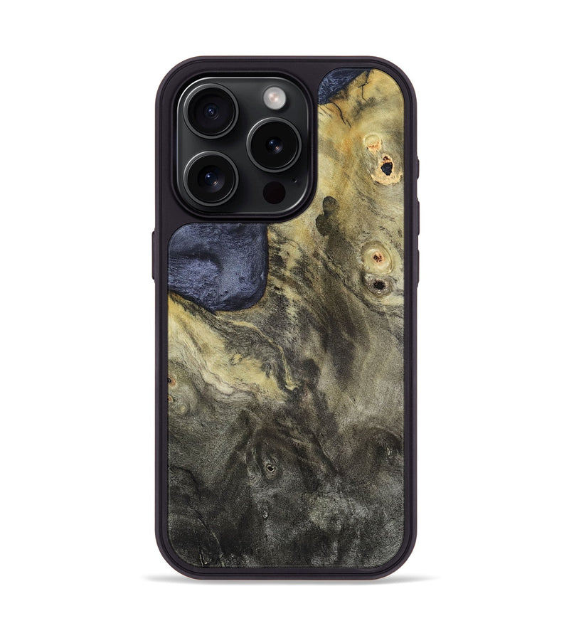 iPhone 15 Pro Wood Phone Case - Rene (Wood Burl, 820585)