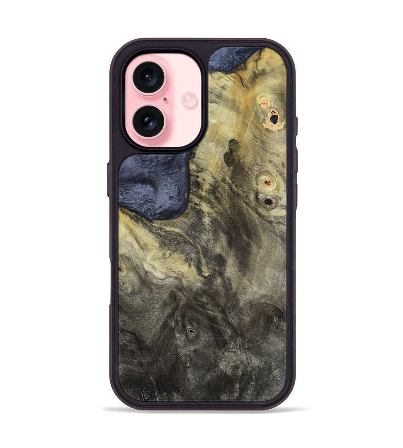 iPhone 16 Wood Phone Case - Rene (Wood Burl, 820585)