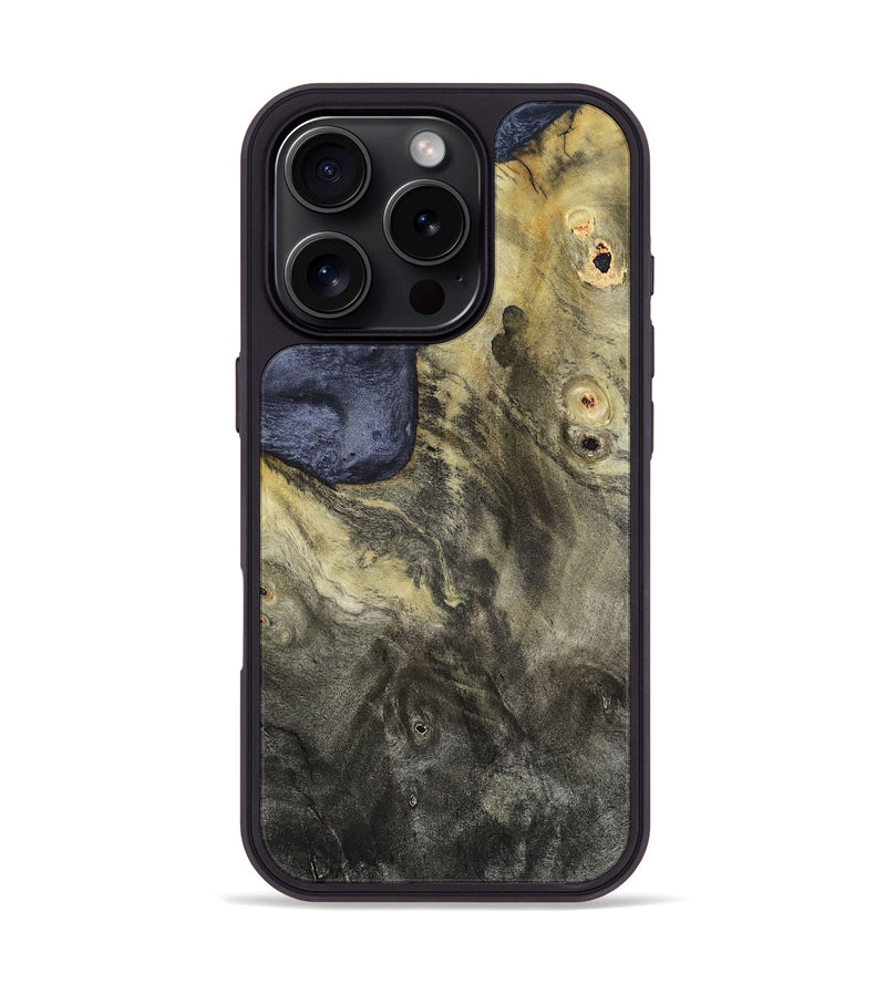 iPhone 16 Pro Wood Phone Case - Rene (Wood Burl, 820585)