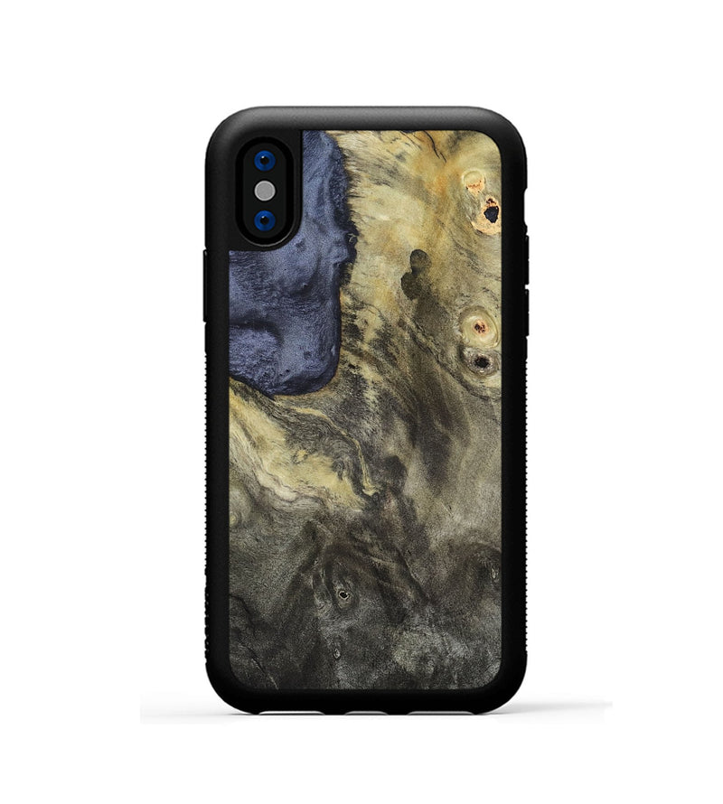 iPhone Xs Wood Phone Case - Rene (Wood Burl, 820585)