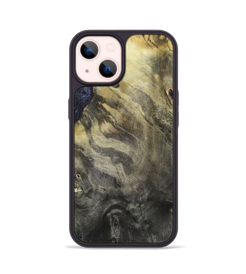 iPhone 14 Wood Phone Case - Dorris (Wood Burl, 820586)