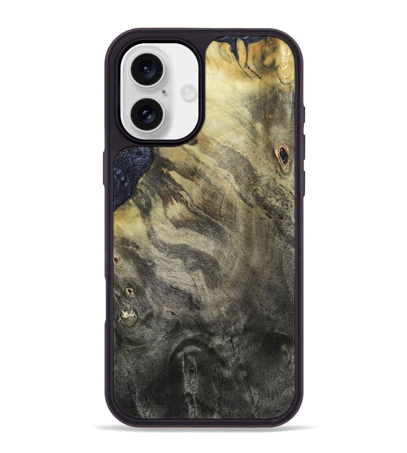 iPhone 16 Plus Wood Phone Case - Dorris (Wood Burl, 820586)