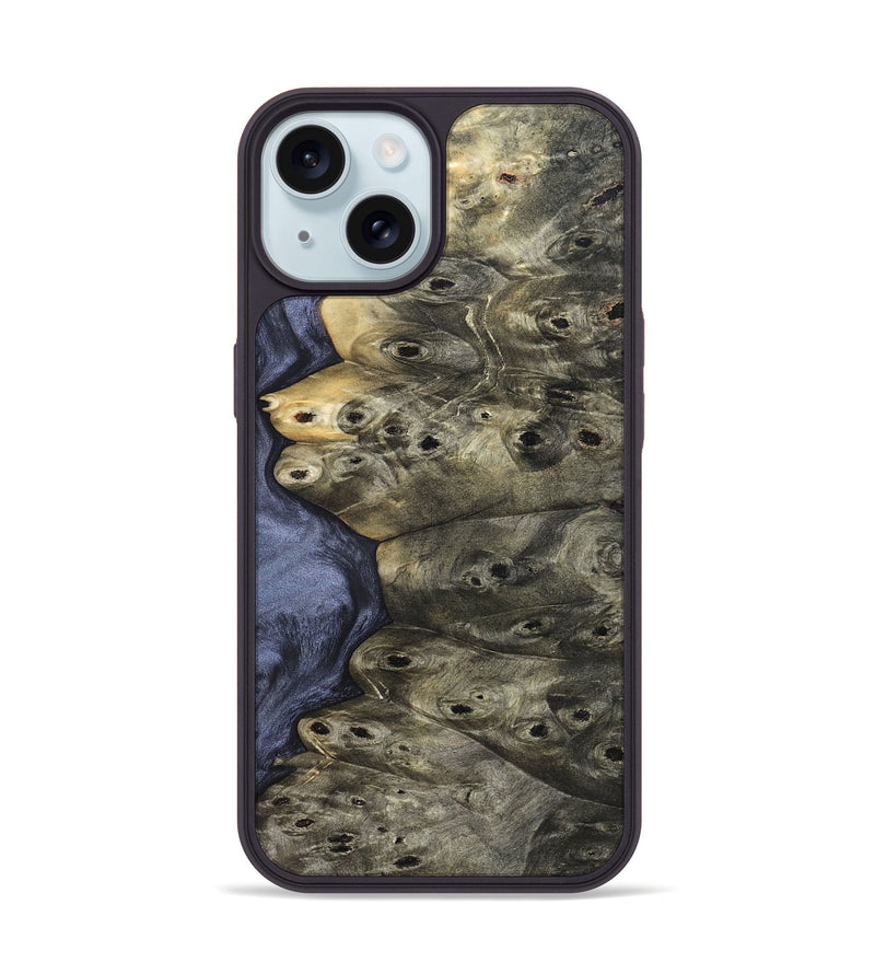 iPhone 15 Wood Phone Case - Jovie (Wood Burl, 820593)