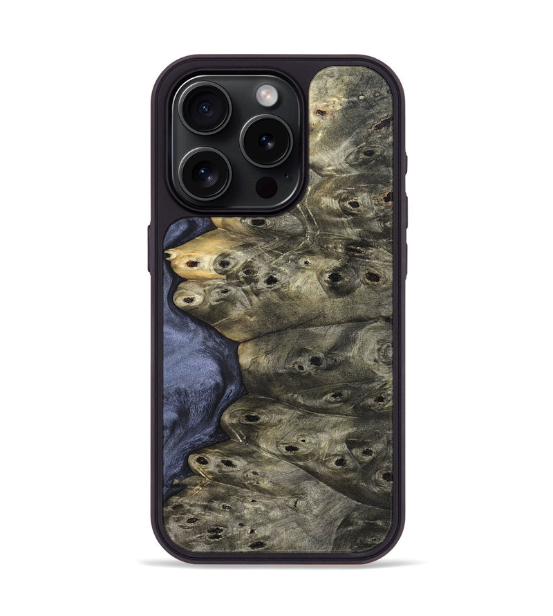 iPhone 15 Pro Wood Phone Case - Jovie (Wood Burl, 820593)