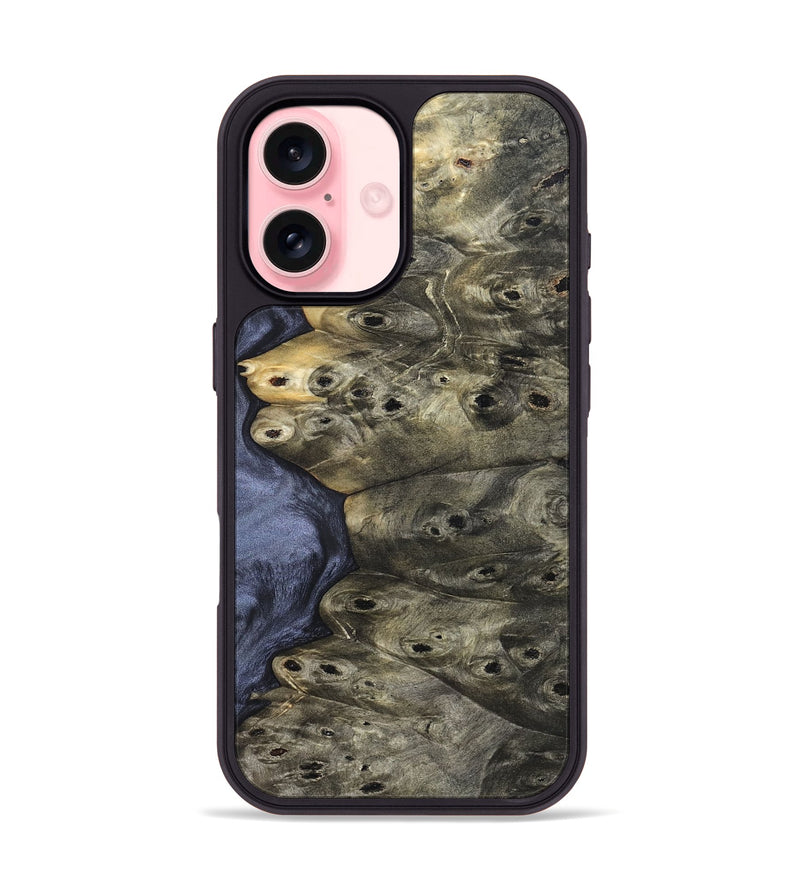 iPhone 16 Wood Phone Case - Jovie (Wood Burl, 820593)