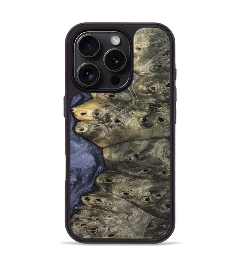 iPhone 16 Pro Wood Phone Case - Jovie (Wood Burl, 820593)