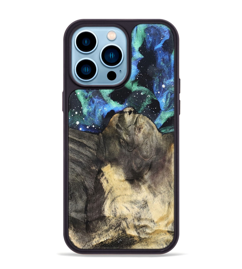 iPhone 14 Pro Max Wood Phone Case - Roxanna (Cosmos, 820608)