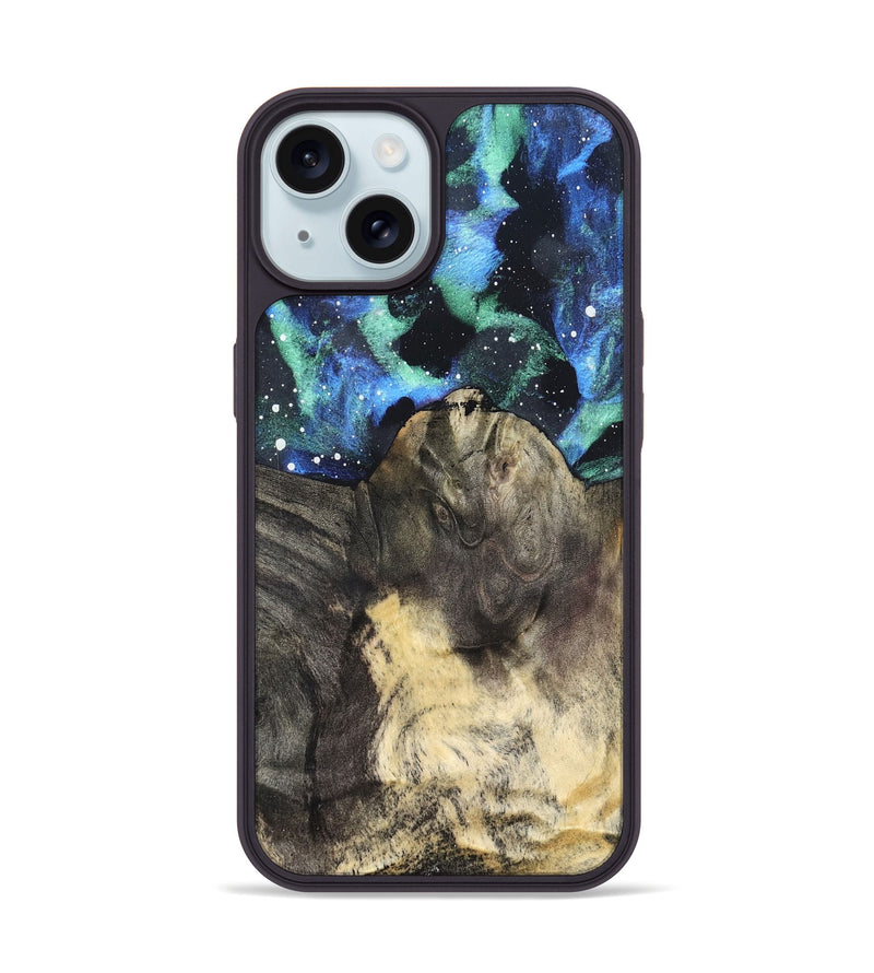 iPhone 15 Wood Phone Case - Roxanna (Cosmos, 820608)