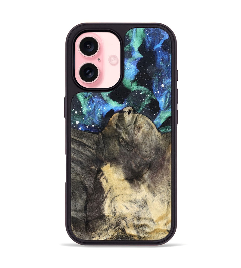iPhone 16 Wood Phone Case - Roxanna (Cosmos, 820608)